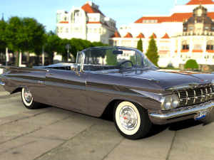 Chevrolet Impala Convertible 1959 3D Model