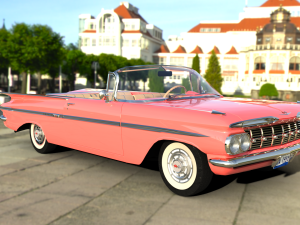 Chevrolet Impala Convertible 1959 3D Model