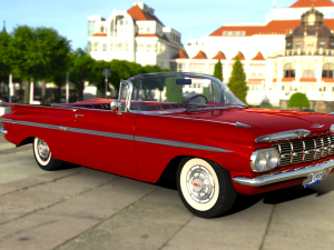 Chevrolet Impala Convertible 1959 3D Model