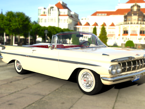 Chevrolet Impala Convertible 1959 3D Model