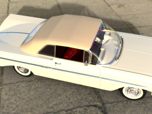 Chevrolet Impala Convertible 1959 3D Model