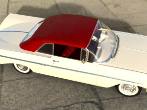 Chevrolet Impala Convertible 1959 3D Model