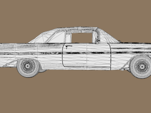 Chevrolet Impala Convertible 1959 3D Model