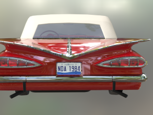 Chevrolet Impala Convertible 1959 3D Model