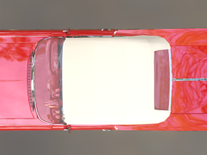 Chevrolet Impala Convertible 1959 3D Model