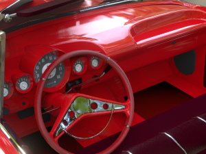 Chevrolet Impala Convertible 1959 3D Model