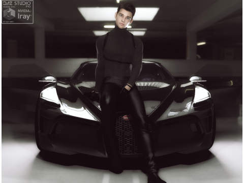 Bugatti La Voiture Noire 2020 3D-Modell