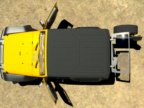 Jeep Wrangler 2012 3D Model