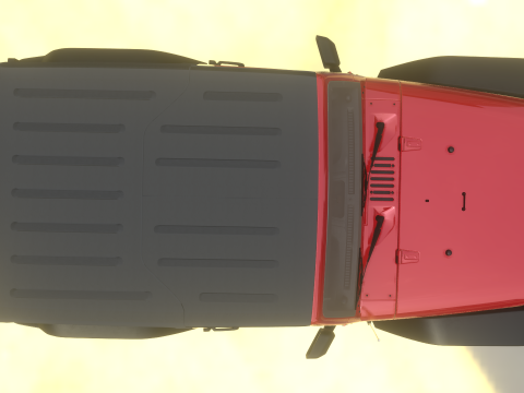 Jeep Wrangler 2012 3D Model