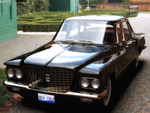 Plymouth Valiant 1960 - 3D Model