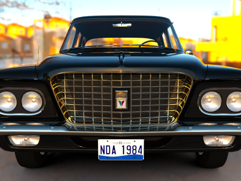 Plymouth Valiant 1960 - 3D Model