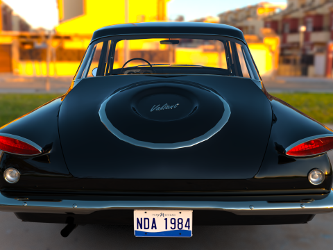 Plymouth Valiant 1960 - 3D Model