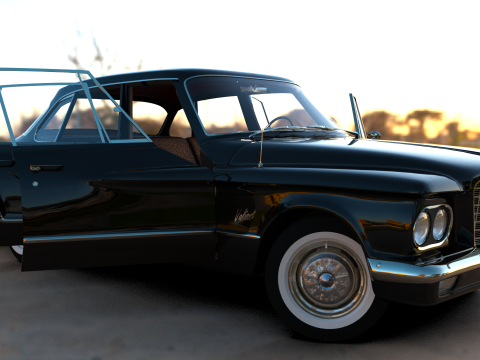 Plymouth Valiant 1960 - 3D Model