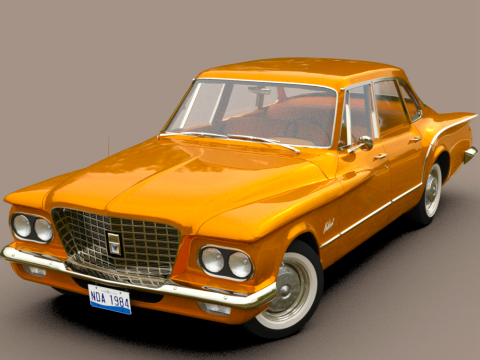 Plymouth Valiant 1960 - 3D Model