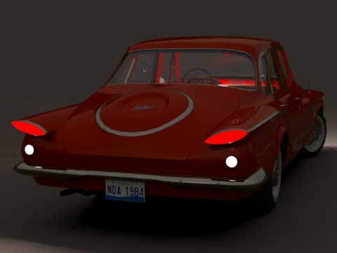 Plymouth Valiant 1960 - 3D Model