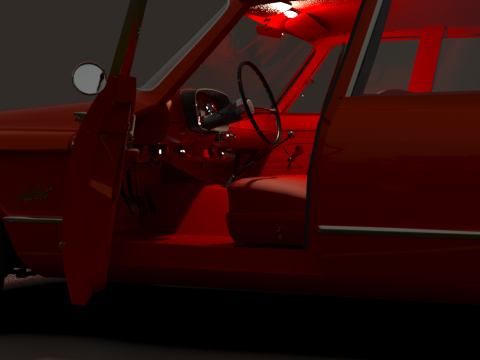 Plymouth Valiant 1960 - 3D Model