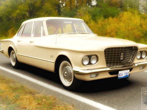 Plymouth Valiant 1960 - 3D Model