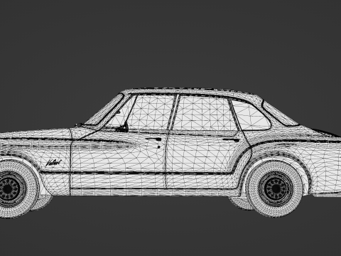 Plymouth Valiant 1960 - 3D Model