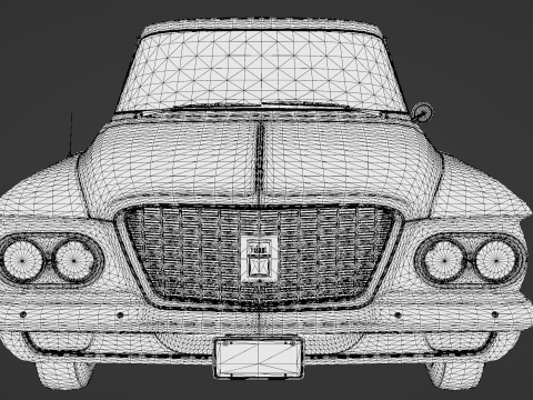 Plymouth Valiant 1960 - 3D Model
