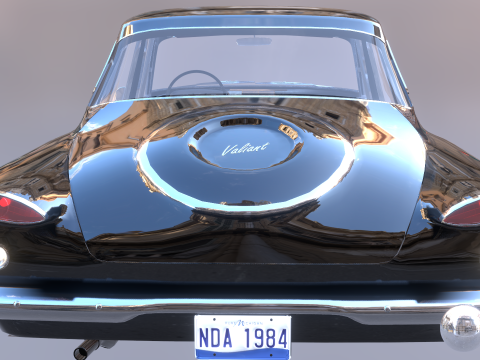 Plymouth Valiant 1960 - 3D Model