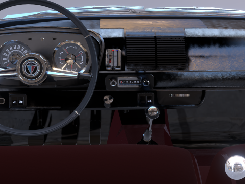 Plymouth Valiant 1960 - 3D Model