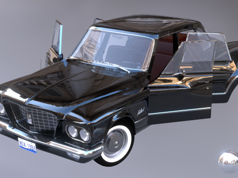 Plymouth Valiant 1960 - 3D Model