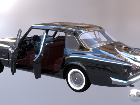 Plymouth Valiant 1960 - 3D Model