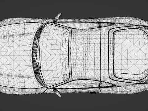 The Toyota Supra 3D Model
