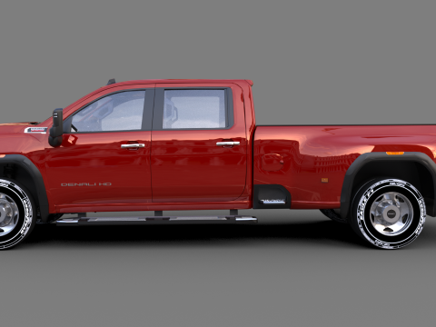 GMC Sierra HD 3500 Denali 2021 3D Модель