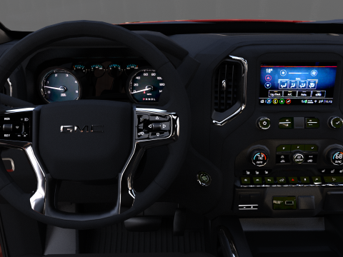 GMC Sierra HD 3500 Denali 2021 3D Модель