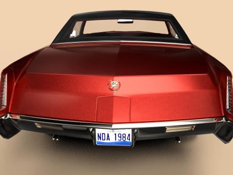 Cadillac Eldorado Brougham 1968 Modèle 3D