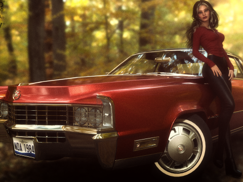 Cadillac Eldorado Brougham 1968 Modèle 3D
