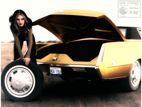 Cadillac Eldorado Brougham 1968 Modèle 3D