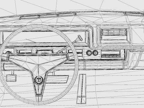 Cadillac Eldorado Brougham 1968 Modèle 3D