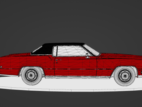 Cadillac Eldorado Brougham 1968 Modèle 3D