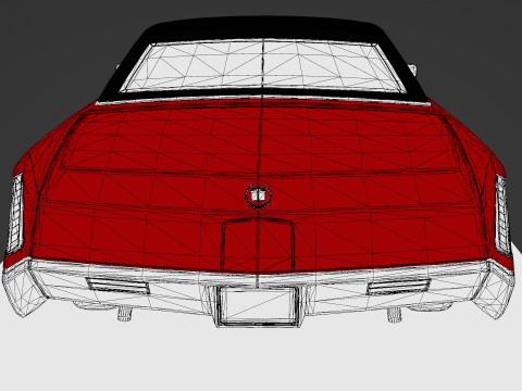 Cadillac Eldorado Brougham 1968 Modèle 3D