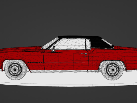 Cadillac Eldorado Brougham 1968 Modèle 3D