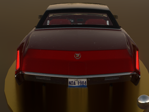 Cadillac Eldorado Brougham 1968 Modèle 3D