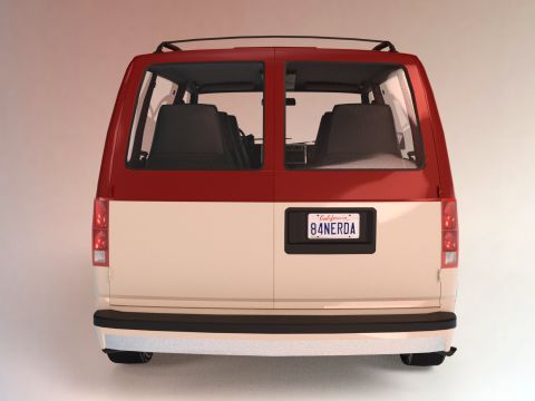 Chevrolet Astro Van 1985 3D Model