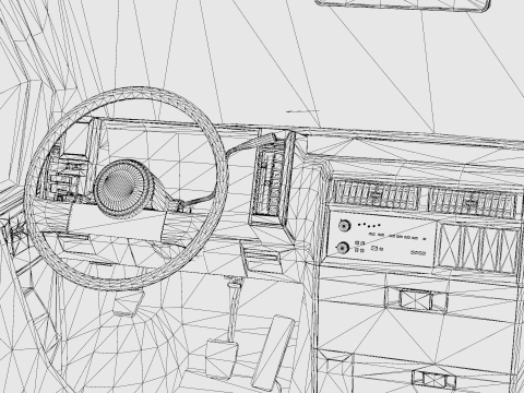 Chevrolet Astro Van 1985 3D Model