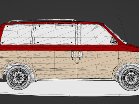 Chevrolet Astro Van 1985 3D Model