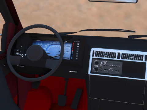Chevrolet Astro Van 1985 3D Model