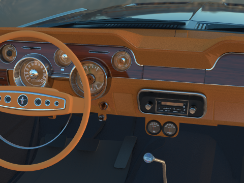 Car F 1968 3Dモデル