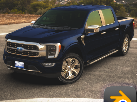 F-150 2021 3Dモデル