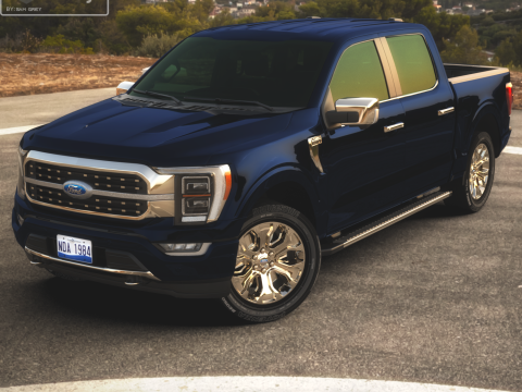 F-150 2021 Model 3D