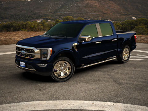 F-150 2021 Model 3D