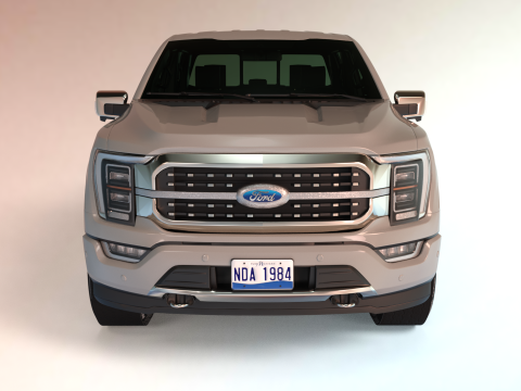 F-150 2021 Model 3D