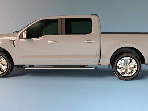 F-150 2021 Model 3D