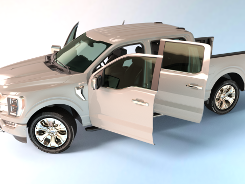 F-150 2021 Model 3D