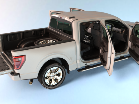 F-150 2021 Model 3D